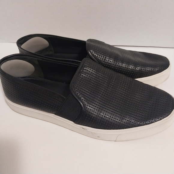 Vince Shoes - Black Slip-On Women's‎ Shoes